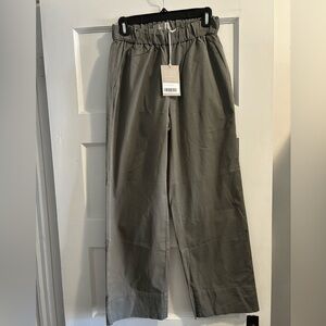 Everlane Size 2 Easy pants. Basil color. New with tags.